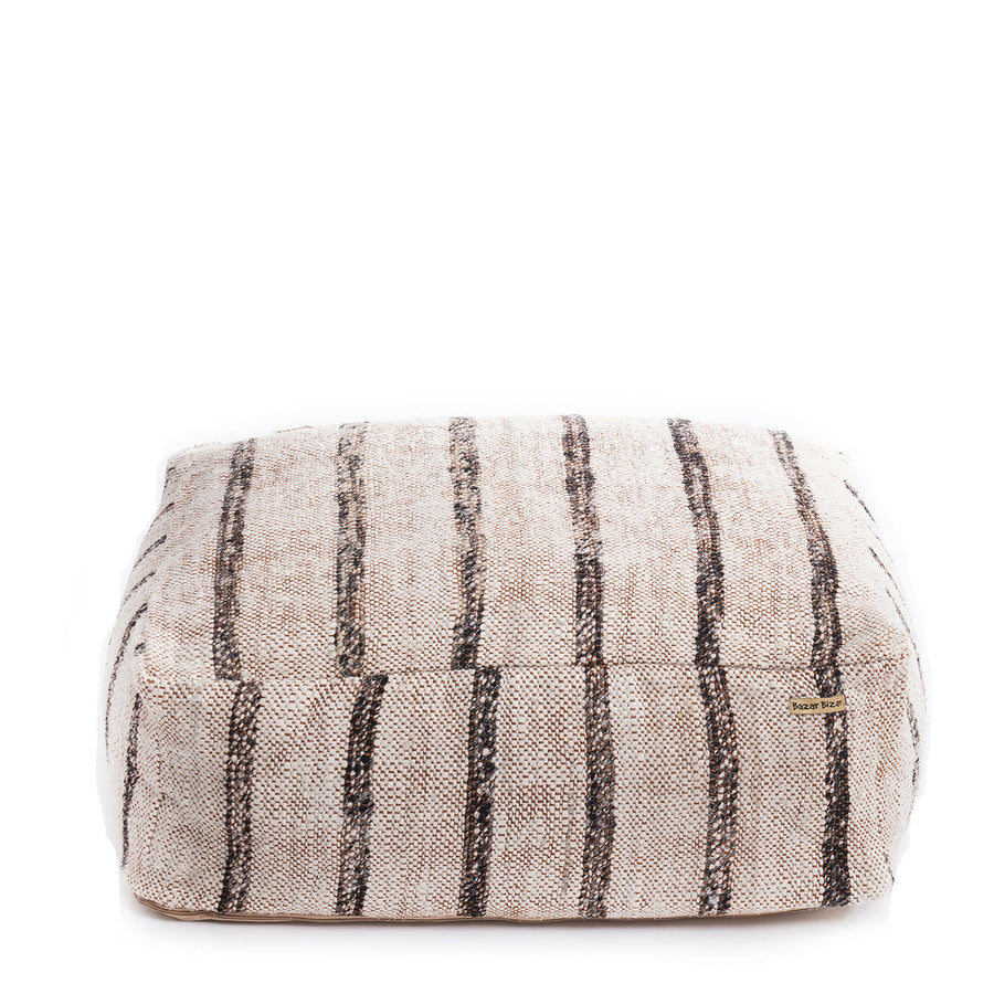 The Oh My Gee Pouf - Bohemian White