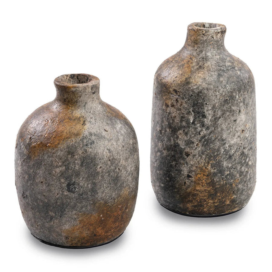 The Classy Vase - Antique Gray - L