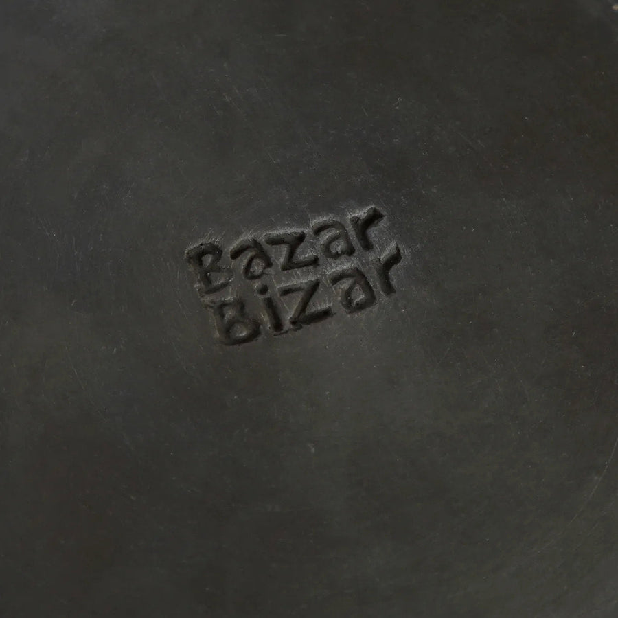 The Burned Classic Plate - Black - L