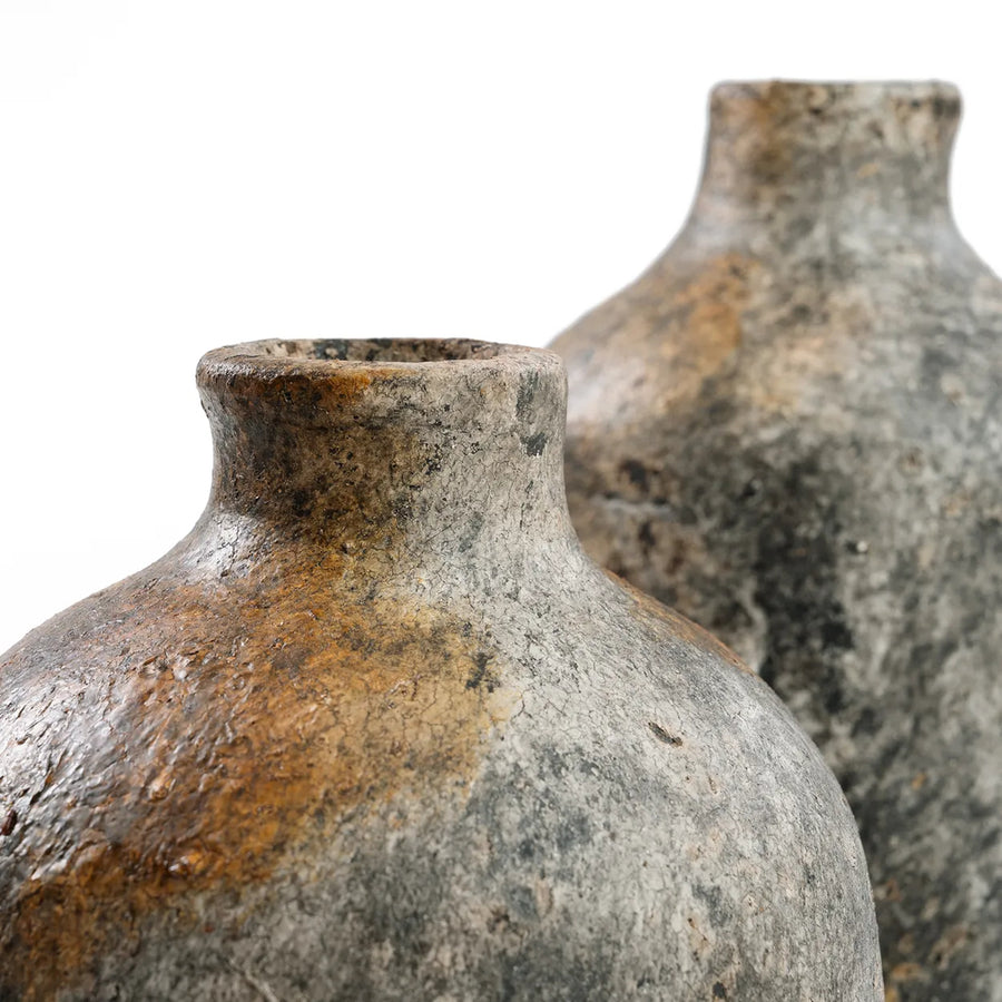 The Classy Vase - Antique Gray - L