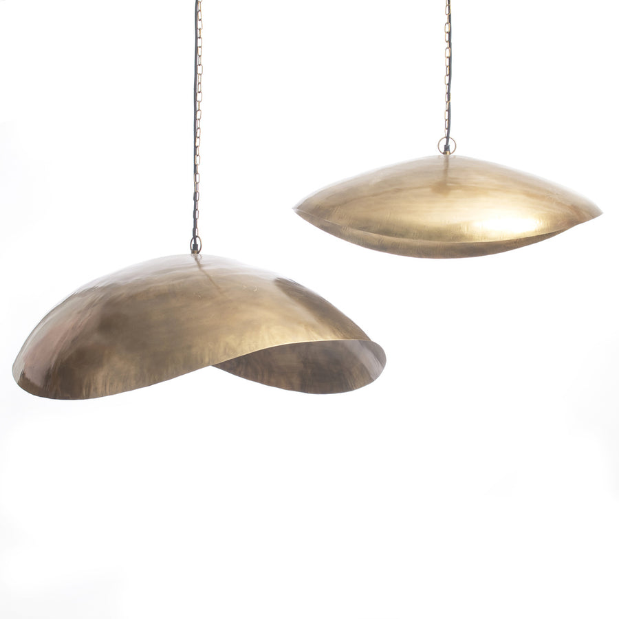 The Fortune Cookie Pendant Lamp - Brass - XL