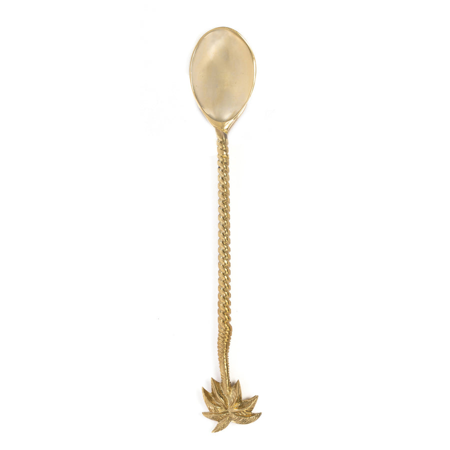 The Palm Tree Spoon - Gold